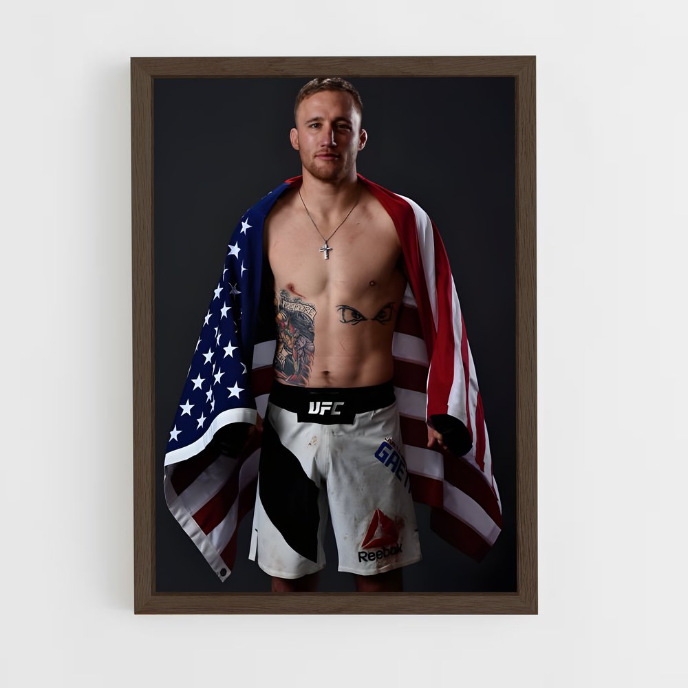 Poster American Warrior – affiche MMA (vue 5)